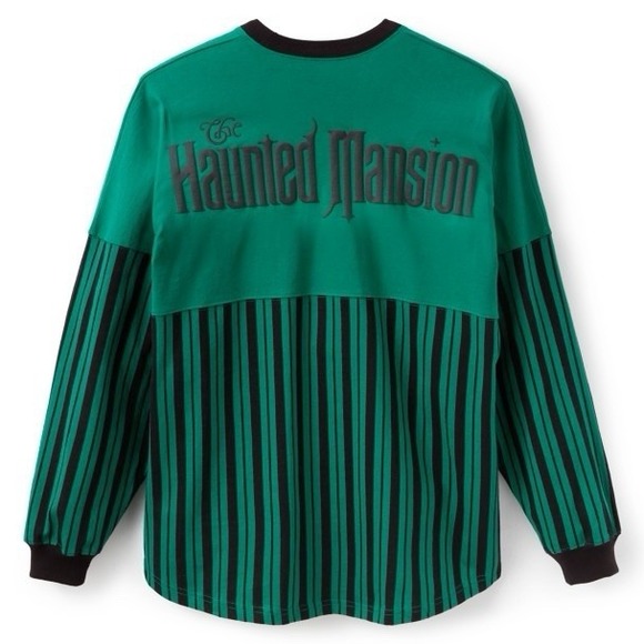Disney Parks 2025 Haunted Mansion Ghost Host Spirit Jersey Pullover Adult L NEW - Picture 1 of 4